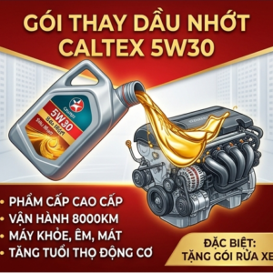 Thay dầu nhớt Caltex Premium