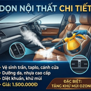 Dọn nội thất chi tiết