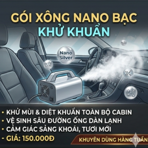 Nano bạc khử khuẩn cabin