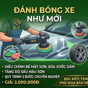 Đánh bóng phục hồi sơn xe
